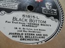Hot Dance Edison Diamond Disc 51815 Black Bottom  Harold Stern Orch.1926  E