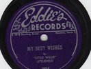 Org LITTLE WILLIE LITTLEFIELD My Best Wishes/Little Willie's Boogie 78 Blues R&B