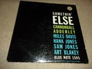 Jazz Cannonball Adderley  Somethin Else Blue note 1595 RVG & EAR  1958 LP LISTEN