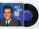 ROCK'N'ROLL-BILLY FURY-AM I BLUE UK DECCA EP + PS