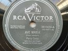 Perry Como 78rpm Single 12-inch RCA Victor Records #28-0436 Ave Maria (Schubert)