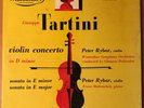 PETER RYBAR Tartini Violin Cto / Sonatas  WESTMINSTER WL 5118 MONO  RARE VG++