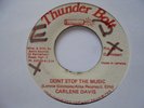 CARLENE DAVIS Don't Stop The Music THUNDER BALL Funk Disco Boogie Reggae 7