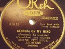 Mound City Blue Blowers - Georgia On My Mind/I Can't Believe - OKeh 41515, 78rpm