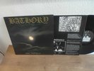 Bathory The return LP 1st press Black mark 85 mayhem darkthrone / Gold Lettering
