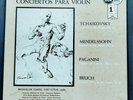 CONCIERTOS PARA VIOLIN OPUS VOX BRONISLAW GIMPEL IVRY GITLIS LP 16? RPM