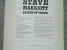 STEVE MARRIOTT (SMALL FACES),PACKET OF THREE,RARE TEST PRESS,LIVE DINGWALLS,EXNM