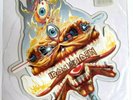 EX/EX Iron Maiden THE CLAIRVOYANT Shaped Vinyl Picture Pic Disc
