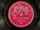 78 RPM -- Howling Wolf, RPM 333  'Riding In The Moonlight
