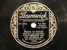 JAZZ FRED ASTAIRE LEO REISMAN Cheek To Cheek BRUNSWICK 7486 West Coast