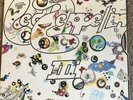LED ZEPPELIN III, UK 1970 LP FIRST PRESS 2401 012, PLUM ATLANTIC LABELS EX/EX
