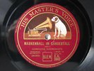 78rpm COMEDIAN HARMONISTS - MASKENBALL IM GÄNSESTALL / EINS ZWEI DREI VIER
