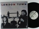 WINGS London Town CAPITOL LP VG+ SHRINK w/ poster   