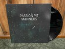 PASSION PIT Manners LP Vinyl Rare Pop Black Vinyl Phoenix Gossamer Kindred
