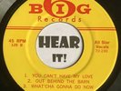 Great Hillbilly Bop Rockabilly EP 45 UNKNOWN Much Too Young To Die / Go Boy BIG6