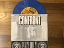 Confront Payday 7” blue Dark Empire integrity judge straight edge hardcore olc