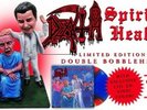 DEATH Spiritual Healing LP Butterfly Vinyl w Bobble Head LTD/500, human leprosy