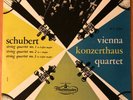 SCHUBERT STRING QUARTETS 1-3  Vienna Konzerthaus  WESTMINSTER WL 5204 MONO  EX-