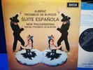 $DECCA SXL 6355 *WB* ED3 *1ST* ALBENIZ: SUITE ESPANOLA* FRUHBECK DE BURGOS* NM