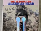 Flaming Lips American Head Vinyl LP RARE Hologram SIGNED AUTOGRAPH POSTER PRINT