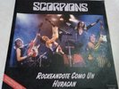 SCORPIONS ROCKEANDOTE COMO UN HURA mexico single 7 single promo mexican POLYGRAM