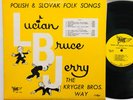 Polish and Slovak Folk Songs Kryger Brothers Vinyl LP Polka