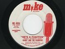 '66 NORTHERN/DooWop RANDY & RAINBOWS He's a Fugitive/Quarter To Three VG+ HEAR