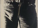 THE ROLLING STONES: Sticky Fingers US 1st Press Warhol Zipper Viny l LP