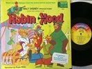 ROBIN HOOD - DISNEYLAND LP story songs disney vinyl soundtrack roger miller VG+