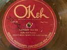 Okeh 8105 Jelly Roll Morton Jazz Band LONDON BLUES  78rpm 1923 JAZZ EE-/E