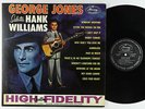 George Jones - Salutes Hank Williams LP - Mercury Mono VG+