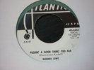 barbara lewis pushin a good thing.. atlantic wd orig  usa  45 orig northern soul