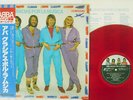 ABBA GRACIAS POR LA MUSICA DISCOMATE DSP-8002 Japan OBI CLEAR RED VINYL LP