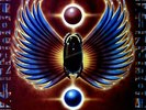 Journey - Greatest Hits - Europe LP 1988 + Innerbag (VG+/VG) .