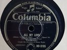Dinah Shore – All My Love / I'll Always Be In Love With You - 78rpm 10
