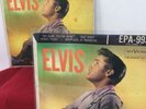 ELVIS PRESLEY - ELVIS (VOLUMES 1 & 2 ) 45 RPM - SILVER LINE EPA-992/993 VG++
