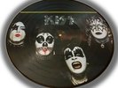 Kiss Picture Disc Self Titled 1st LP Holland
