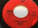 Bobby Paris - Personally northern soul 7 Inch vinyl records