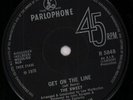 SWEET Get On the Line 7 INCH VINYL UK Parlophone 1970 Solid Label Design R5848