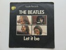 THE  BEATLES ORIG 1970 UK 45    LET IT BE     SOLID   CENTRE  MATT   SLEEVE