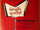 BARYLLI STRING QUARTET  Beethoven SQ 3 & 4  WESTMINSTER WL 5211 MONO  NM-