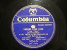 HAWAIIAN ANDY IONA ISLANDERS Samoan Love Song COLUMBIA 3054 E+