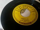 David Houston Sherry's Lips 45 Record Sun Label Original #403 Ex. Stock Elvis