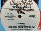 GRANDMASTER FLASH & FURIOUS FIVE   SCORPIO 12