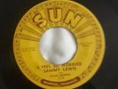 Sun Records original 45 by Sammy Lewis no.218 with pushmarks.