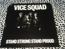 VICE SQUAD LP STAND STRONG STAND PROUD 1982 UK ORIGINAL EMI PUNK 1ST PRESSING