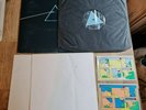 Pink Floyd LP Dark Side Of The Moon UK Harvest 1st Press SOLID BLUE & COMPLETE