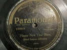 Prewar Blues 78 Blind Lemon Jefferson - Happy New Year Blues PARAMOUNT