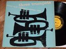 Three Trumpets PLAYS GREAT  Promo 1st W50 Prestige lp Art Farmer Donald Byrd 3