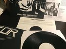 TEST PRESS RAZOR Armed and Dangerous LP Thrash Metal Exodus Slayer Acid Venom